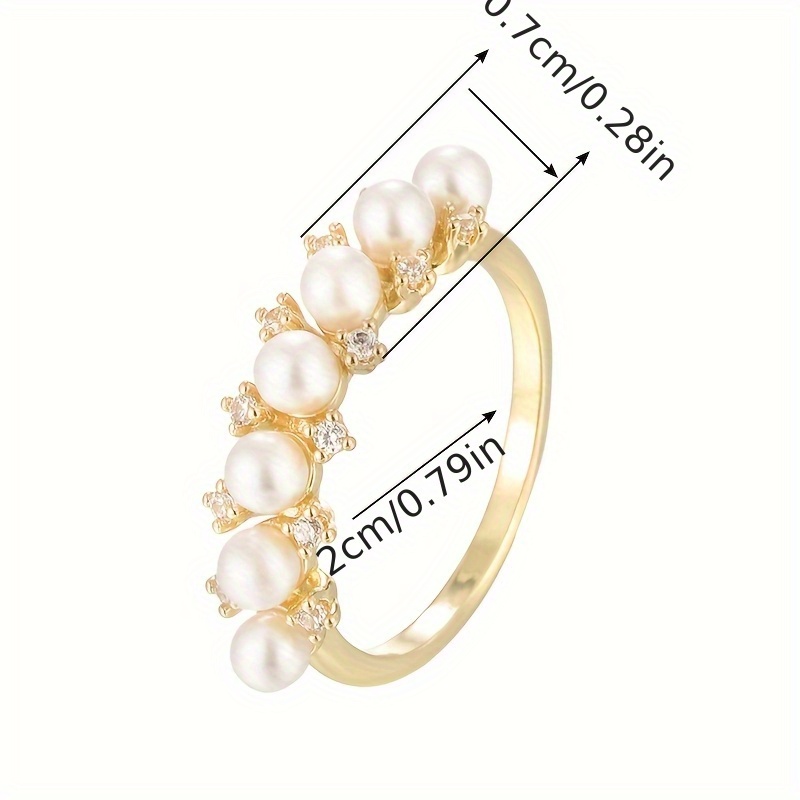 Geometric Zirconia Women's Ring